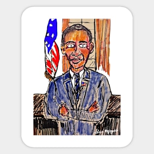 President Obama Sticker